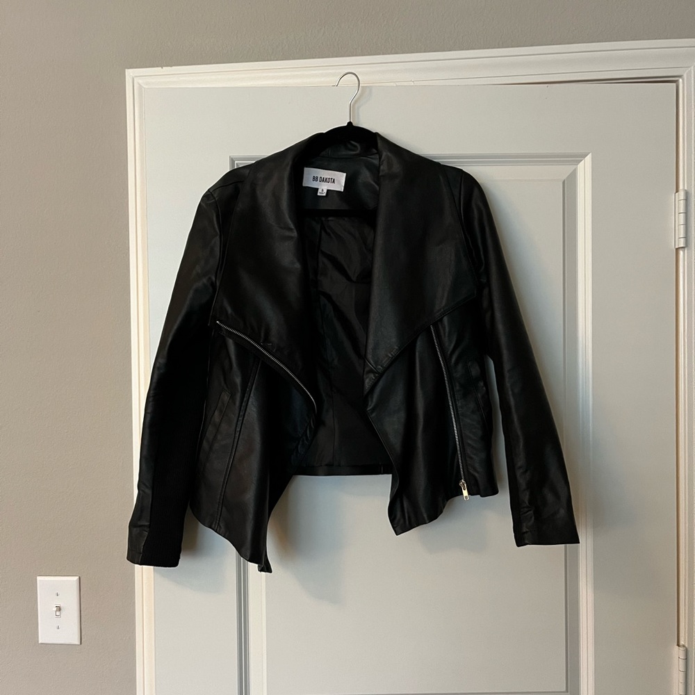 BB Dakota Faux Leather Jacket